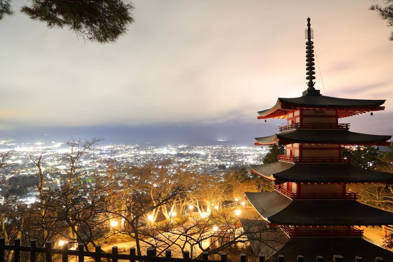 富士河口湖町 Fuji Time Travelerヴィラ エクステリア 写真
